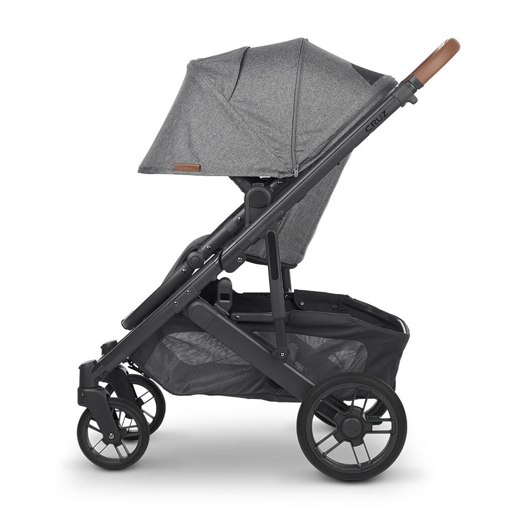 Color_Greyson Charcoal Melange | Uppbaby Cruz V2 Stroller Greyson Charcoal Melange | NINI and LOLI