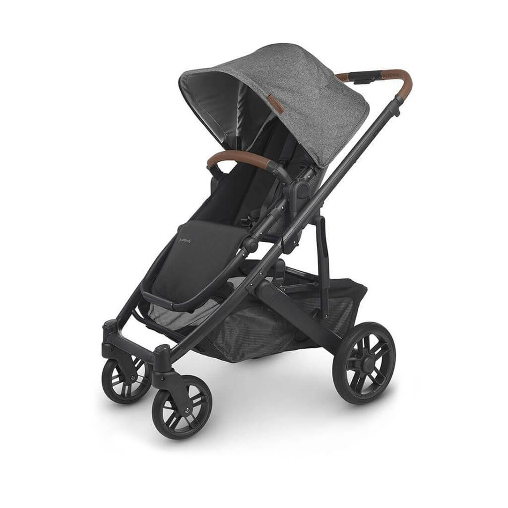 Color_Greyson Charcoal Melange | Uppbaby Cruz V2 Stroller Greyson Charcoal Melange | NINI and LOLI