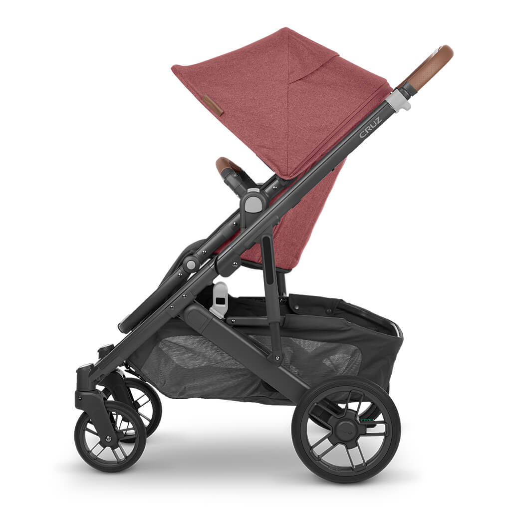 Color_Lucy (Rosewood Melange) | Uppbaby Cruz V2 Stroller Lucy (Rosewood) | NINI and LOLI