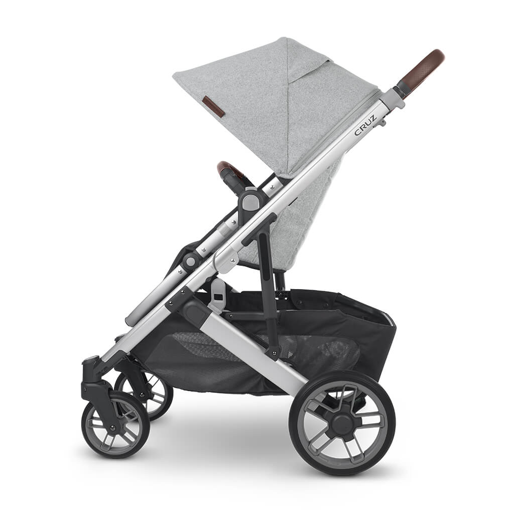 Color_Stella Grey Brushed Melange | Uppbaby Cruz V2 Stroller Stella Grey Brushed Melange | NINI and LOLI