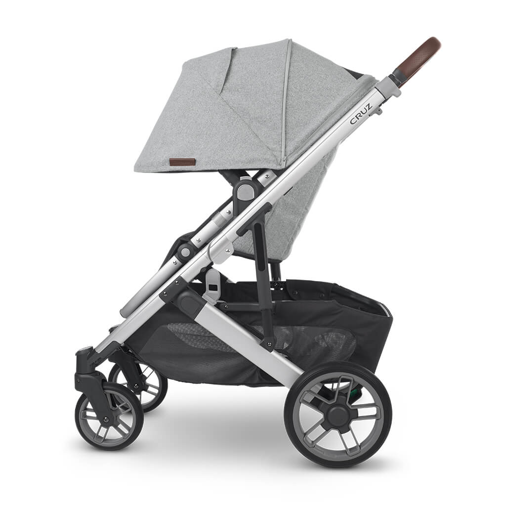 Color_Stella Grey Brushed Melange | Uppbaby Cruz V2 Stroller Stella Grey Brushed Melange | NINI and LOLI