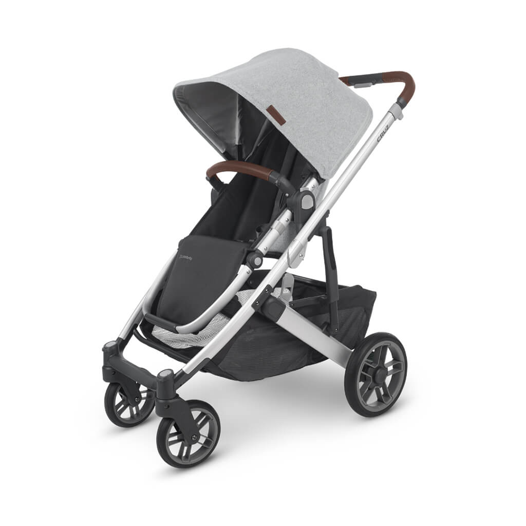 Color_Stella Grey Brushed Melange | Uppbaby Cruz V2 Stroller Stella Grey Brushed Melange | NINI and LOLI