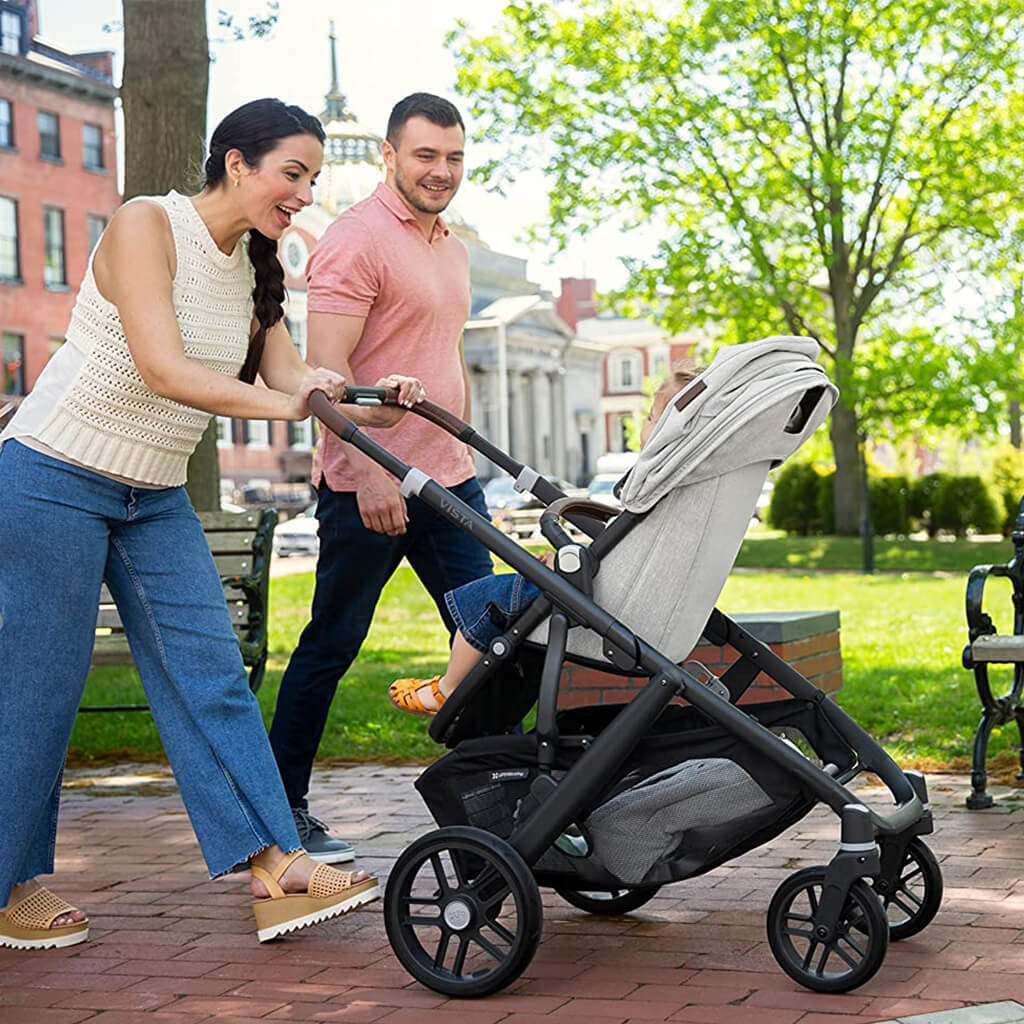 Color_Anthony (White/Grey) | UppaBaby Vista V2 Stroller Anthony White/Grey | NINI and LOLI