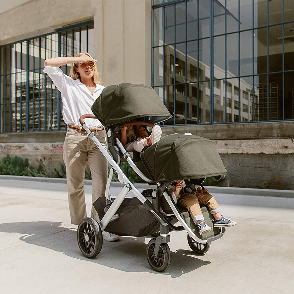 Color_Bryce (White Marl) | UppaBaby Vista V2 Stroller Bryce White Marl | NINI and LOLI