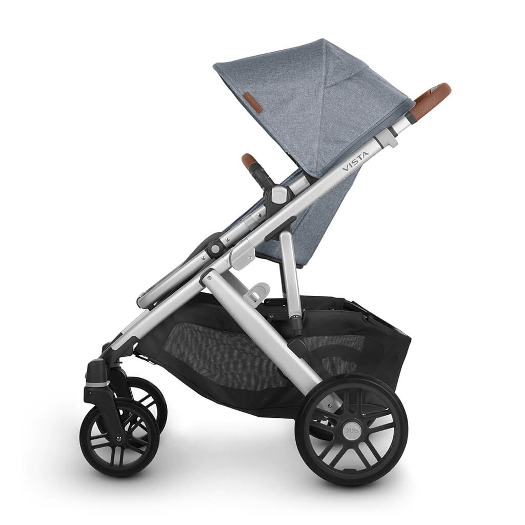 Color_Gregory (Blue Melange) | UppaBaby Vista V2 Stroller Gregory Blue Melange | NINI and LOLI