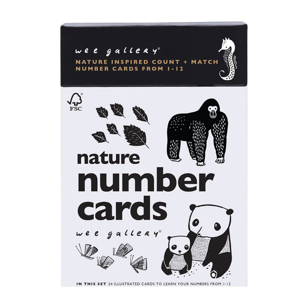 Nature Number Cards