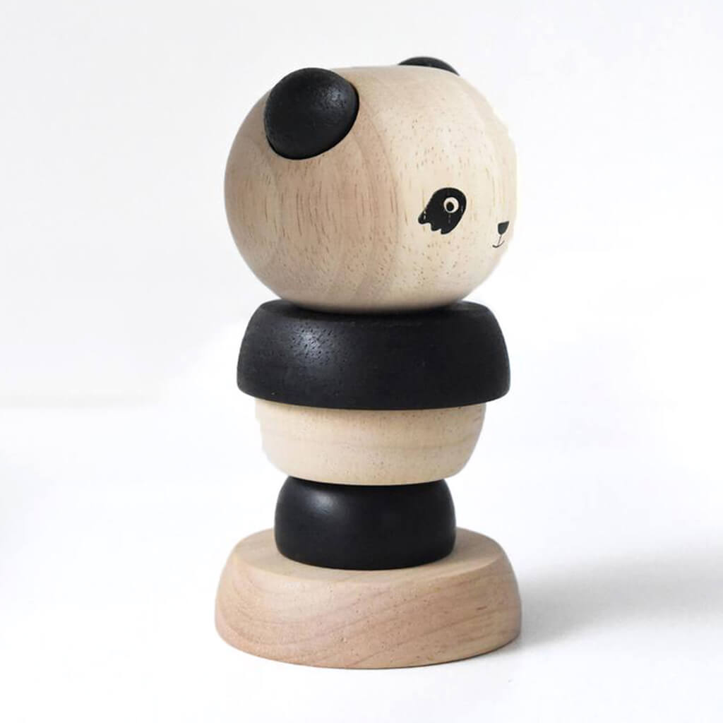 Wooden Stacker Panda